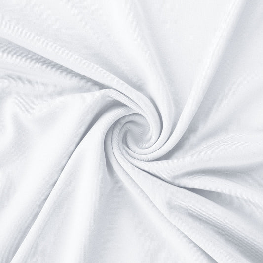 Men’s White Dry-Fit Short Sleeve Sport Shirt – Quick-Dry Athletic Workout T-Shirt