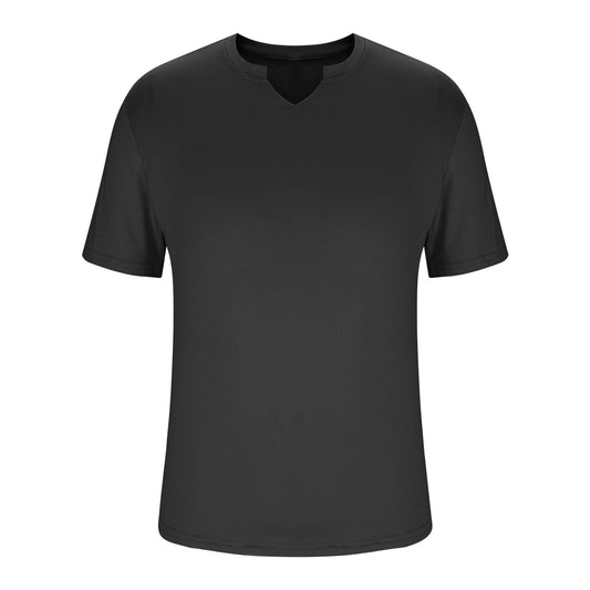 Men’s Black Dry-Fit Short Sleeve Performance T-Shirt – Lightweight Athletic Training Top